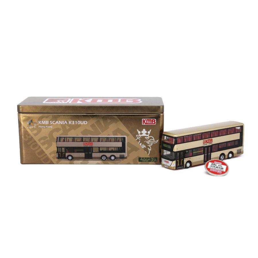 TINY Tiny City KMB SCANIA K310UD (39A) Diecast Model Bus - Collectible Toy for Kids & Adults - Perfect for Display, Gifts, and Play Scenes