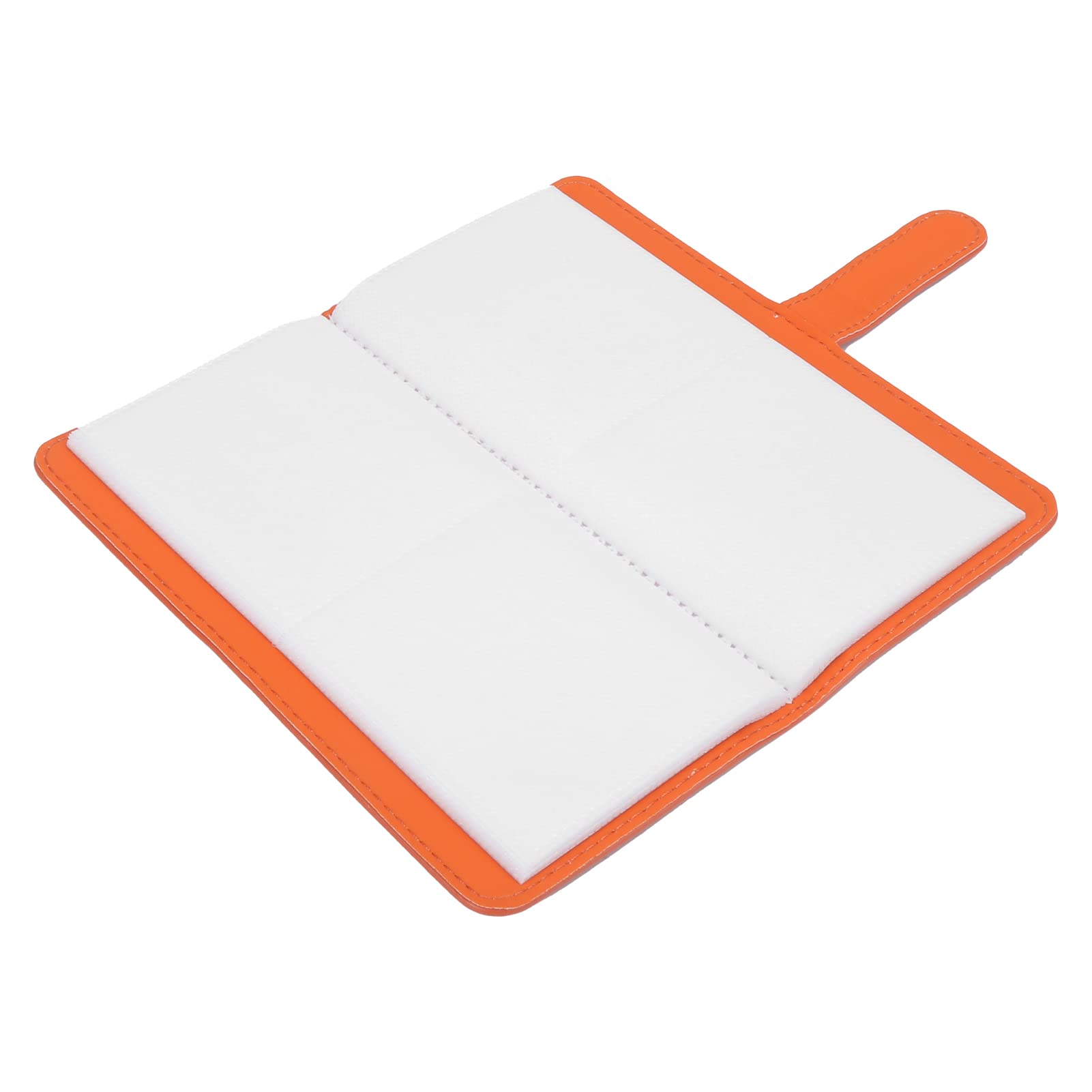 PU Leather Photo Album for Baby Growth Memories - Compatible with Polaroid SQ1/SQ20/SQ10/SQ6/SP-3, 80 Pockets (Orange) - Perfect for Scrapbooking, Family Keepsakes & Polaroid Storage