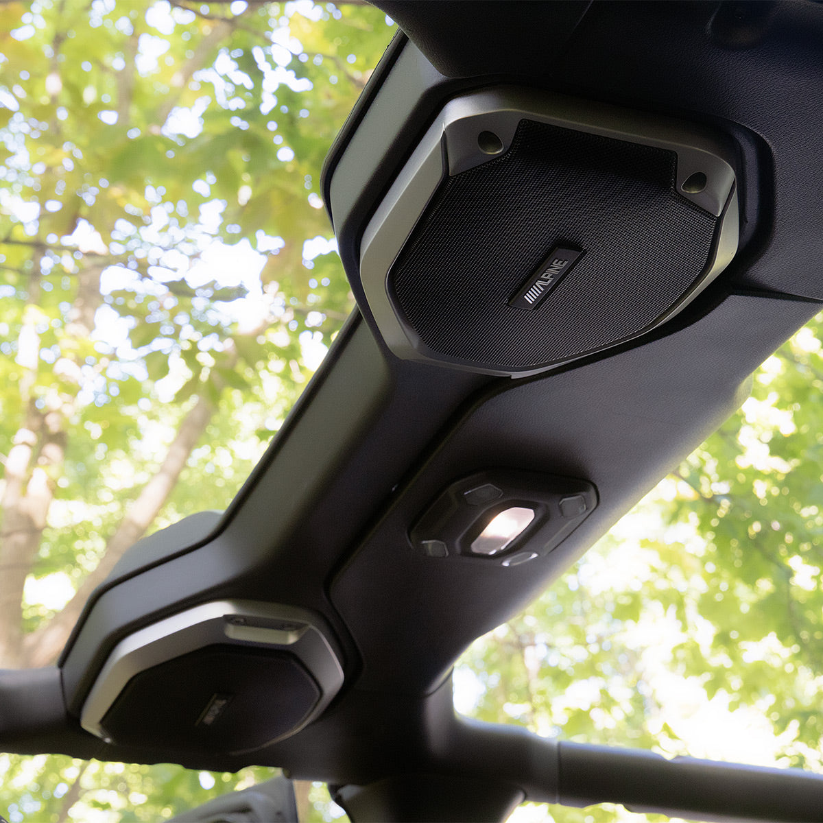 Alpine SPV 65 JLT Rear Soundbar Speakers - Compatible with 2018-2023 Jeep Wrangler & 2020-2023 Gladiator - Premium Car Audio Upgrade for Enhanced Off-Road Music Experience