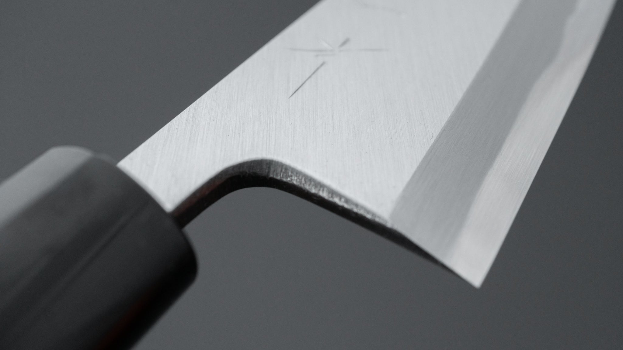 Hitohira Togashi White #2 Deba Knife 120mm - Japanese Chef Knife with Ho Wood Handle (D-Shape & Saya Included) - Perfect for Sushi, Filleting Fish & Precision Cutting