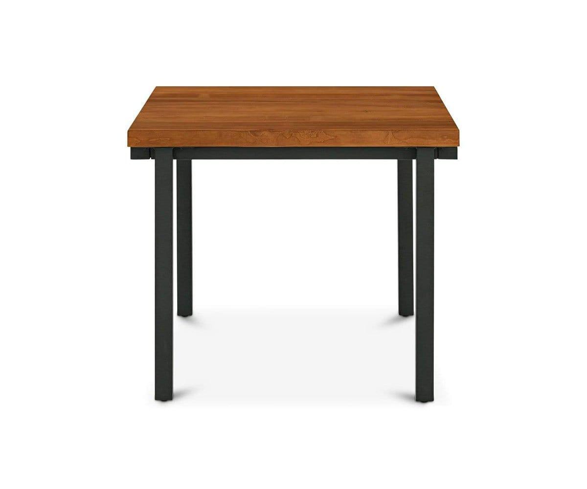 Karsten Square Dining Table - Modern Farmhouse Style 42 Inch Square Table for Kitchen & Dining Room - Perfect for Family Gatherings & Dinner Parties