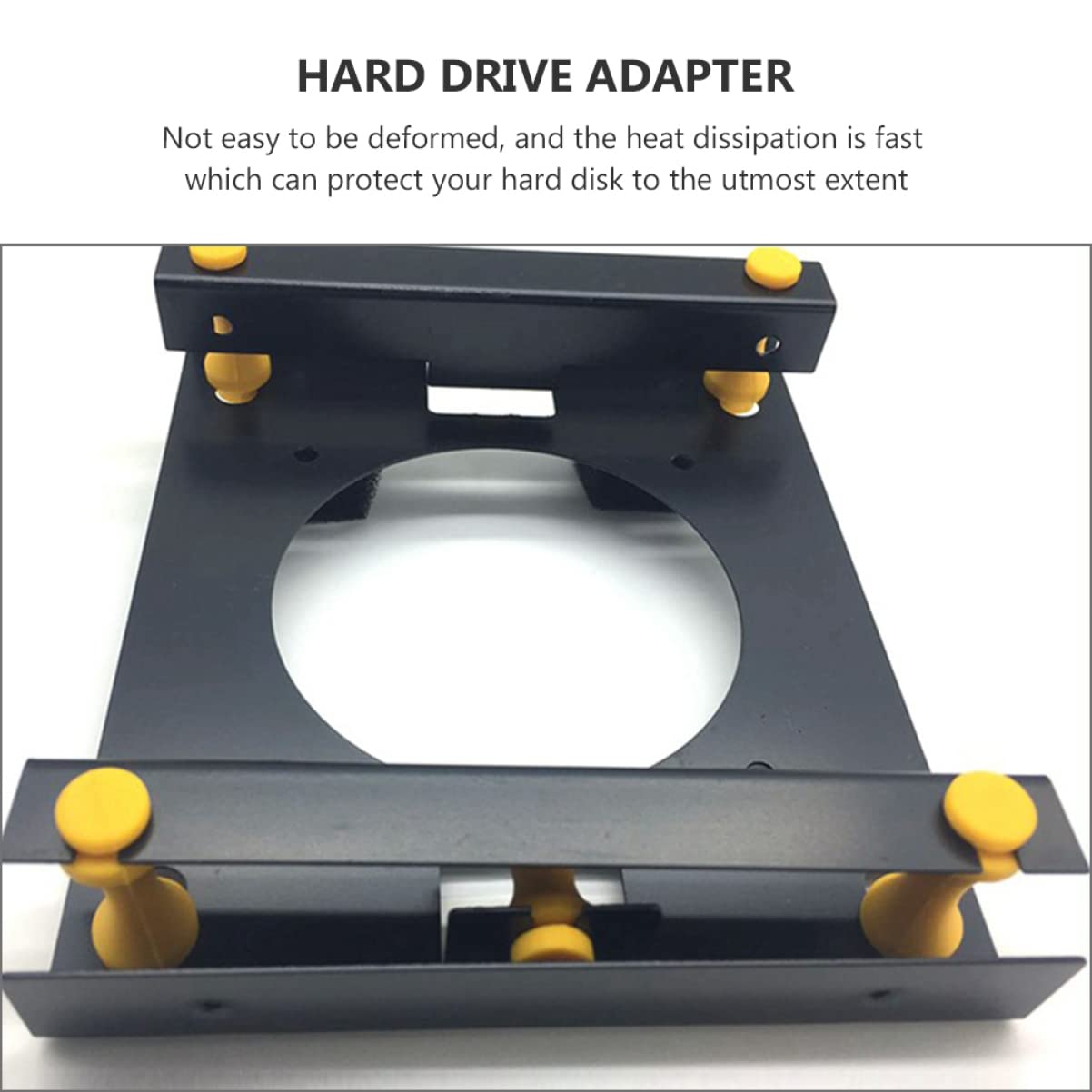 3.5-inch Hard Drive Enclosure with Heat Dissipation - KOMBIUDA Metal HDD Case for External Storage | Perfect for Data Backup, Gaming Consoles & Home Servers