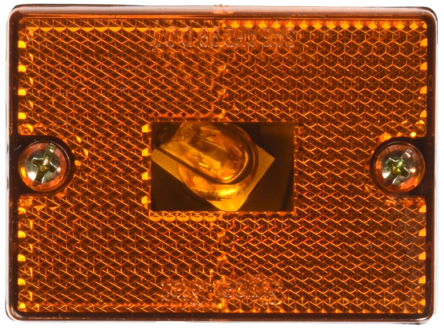 Truck-Lite 1570A Clearance Light Bulb - Amber LED Reflectorized Marker Light for Trucks, Trailers & Commercial Vehicles - Durable & Weatherproof for Heavy-Duty Use