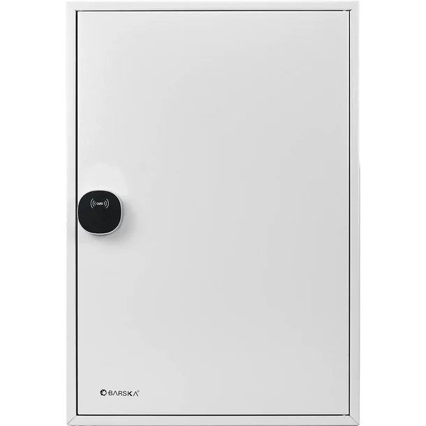 Barska CB13716 200 Position Key Storage Cabinet with RFID Lock - Secure Key Organizer for Home, Office & Commercial Use (Grey)