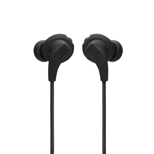JBL Endurance Run 2 Wired Waterproof Sports Earbuds - Sweatproof In-Ear Headphones for Running, Gym & Workout - Secure Fit Earphones with Mic for iPhone Android