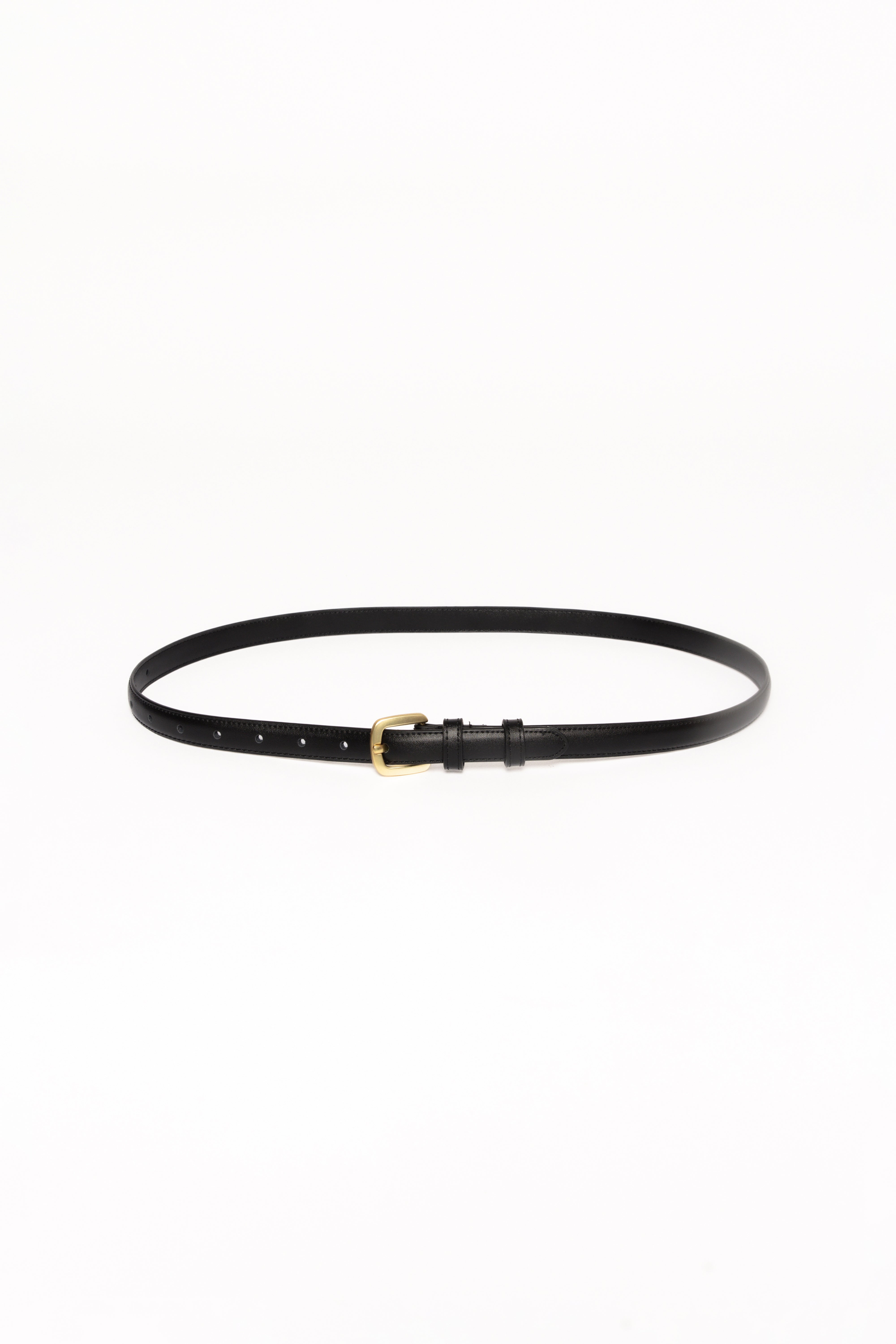 Premium Dawson Genuine Leather Belt for Men - Classic Black Strap with Durable Buckle - Perfect for Casual, Office & Formal Wear