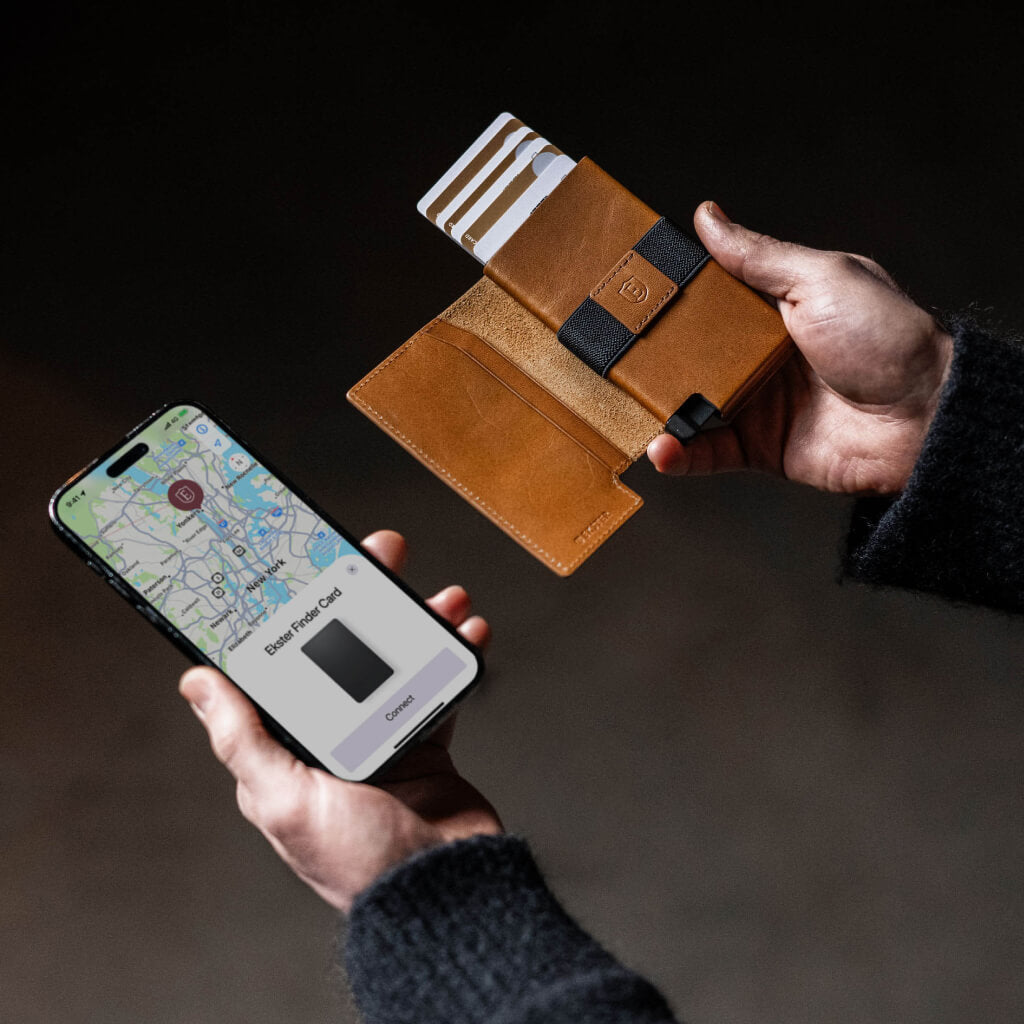 Ekster Pro RFID Blocking Wallet - Slim Minimalist Front Pocket Wallet for Men with Money Clip & Card Holder - Perfect for Travel, Business & Everyday Use