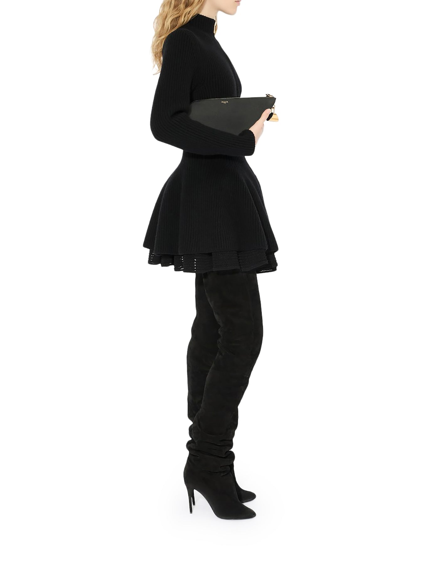 Stylish Flared Cardigan in Ribbed Knit - Cozy & Trendy Women's Sweater for Fall & Winter Outfits