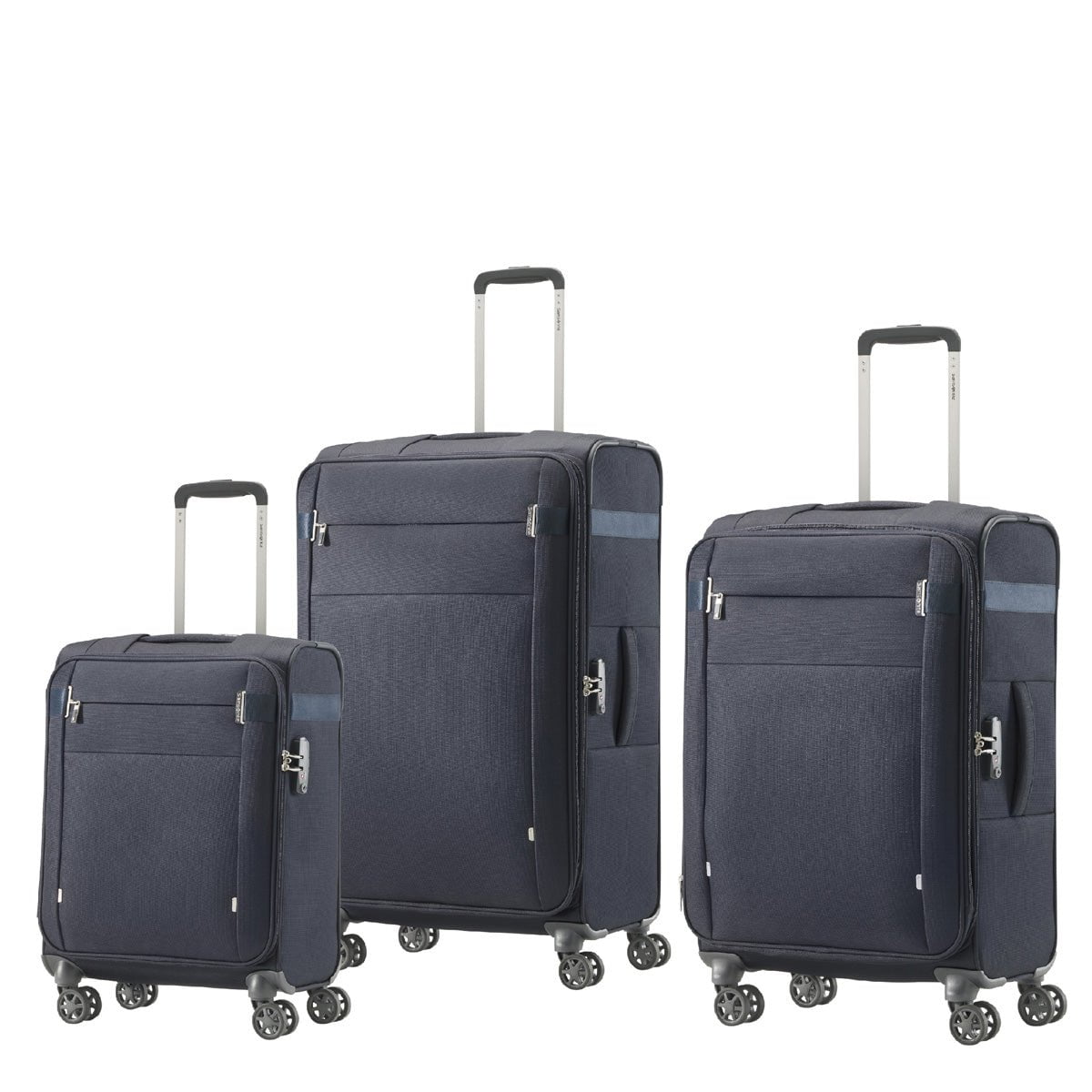 Samsonite Rhapsody Superlite Spinner 3-Piece Luggage Set - Lightweight Expandable Suitcase with 360° Wheels for Business Travel & Family Vacations
