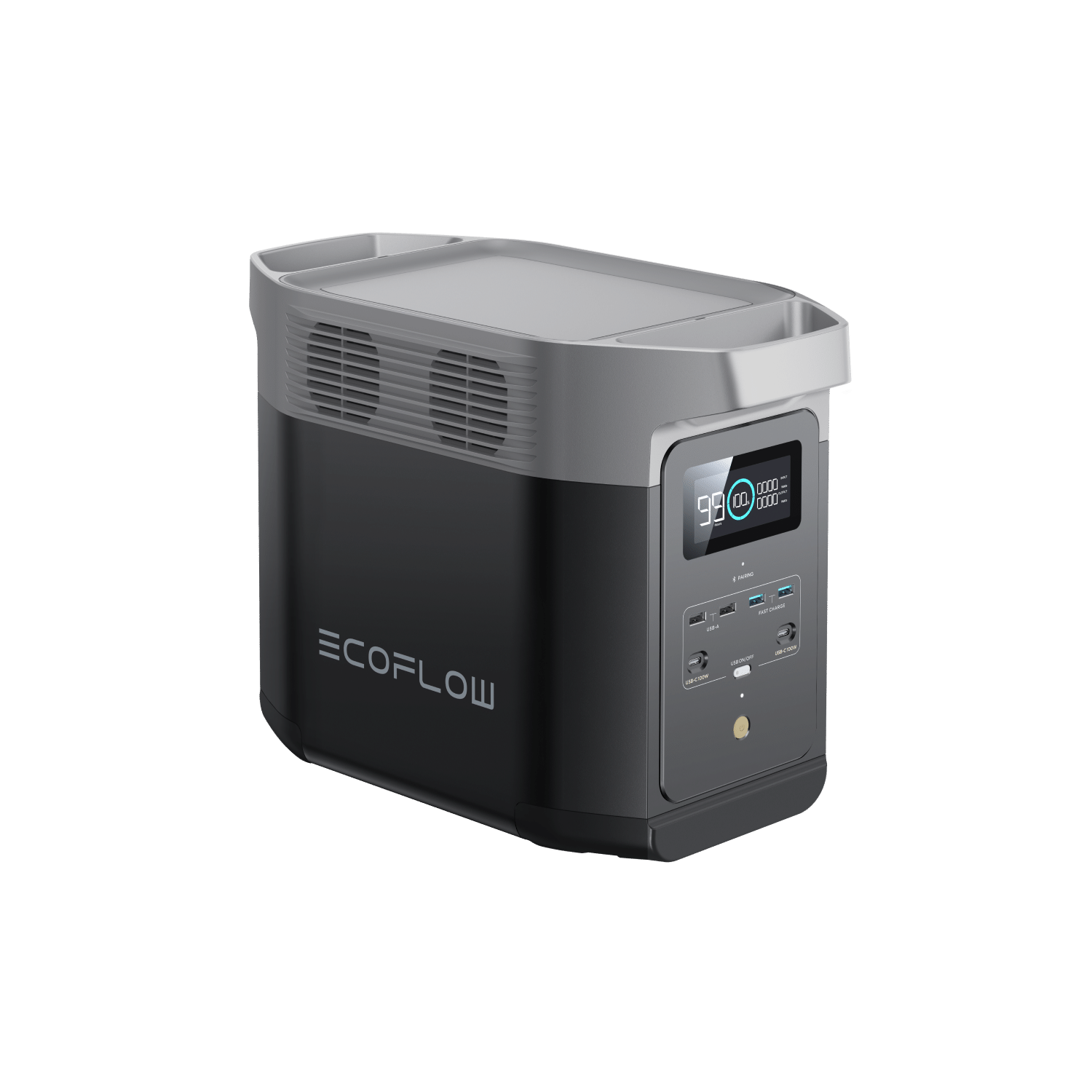 EcoFlow DELTA 2 Portable Power Station 1024Wh Solar Generator | Refurbished Home Backup Battery for Camping, RV, Emergencies & Outdoor Adventures