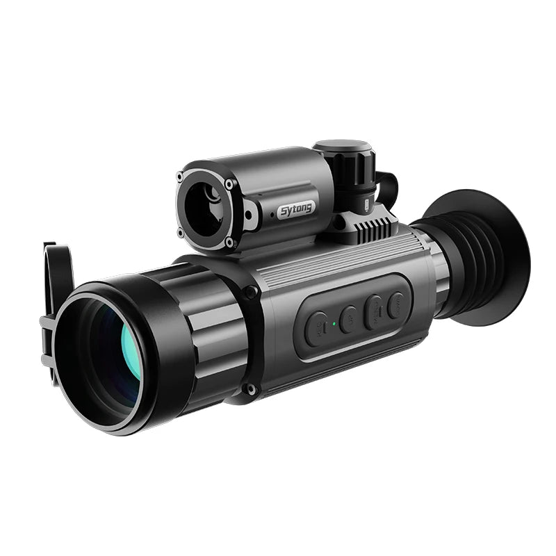 Sytong AM-03LRF Thermal Imaging Riflescope - Hunting Rifle Scope with Monocular Sight & Night Vision Camera for Outdoor Hunting, Wildlife Observation, and Security Surveillance