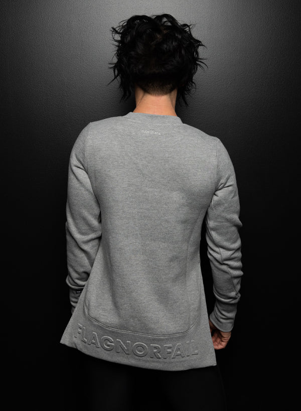 Women's Forever Crewneck Sweatshirt - Soft & Comfortable Grey Pullover for Casual Wear, Lounge & Everyday Outfits