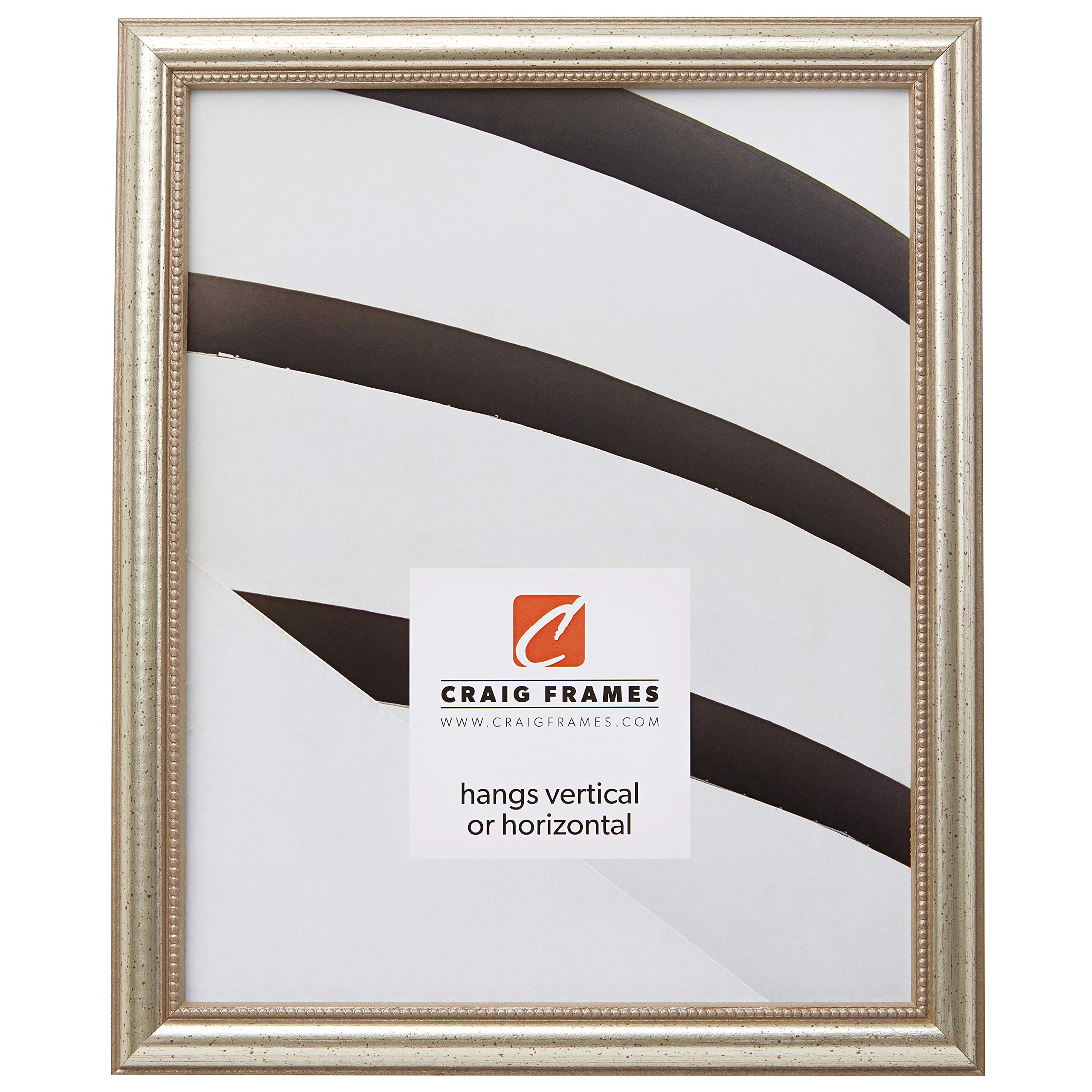 Ornate Silver Picture Frame 13x19 Inch - Elegant Home & Office Decor