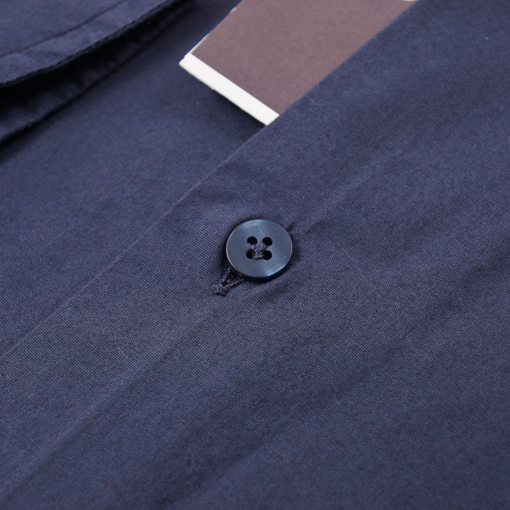 Roda Slim Fit Navy Blue Cotton Shirt for Men - Comfortable Casual & Business Wear - Perfect for Office, Dating & Outdoor Activities