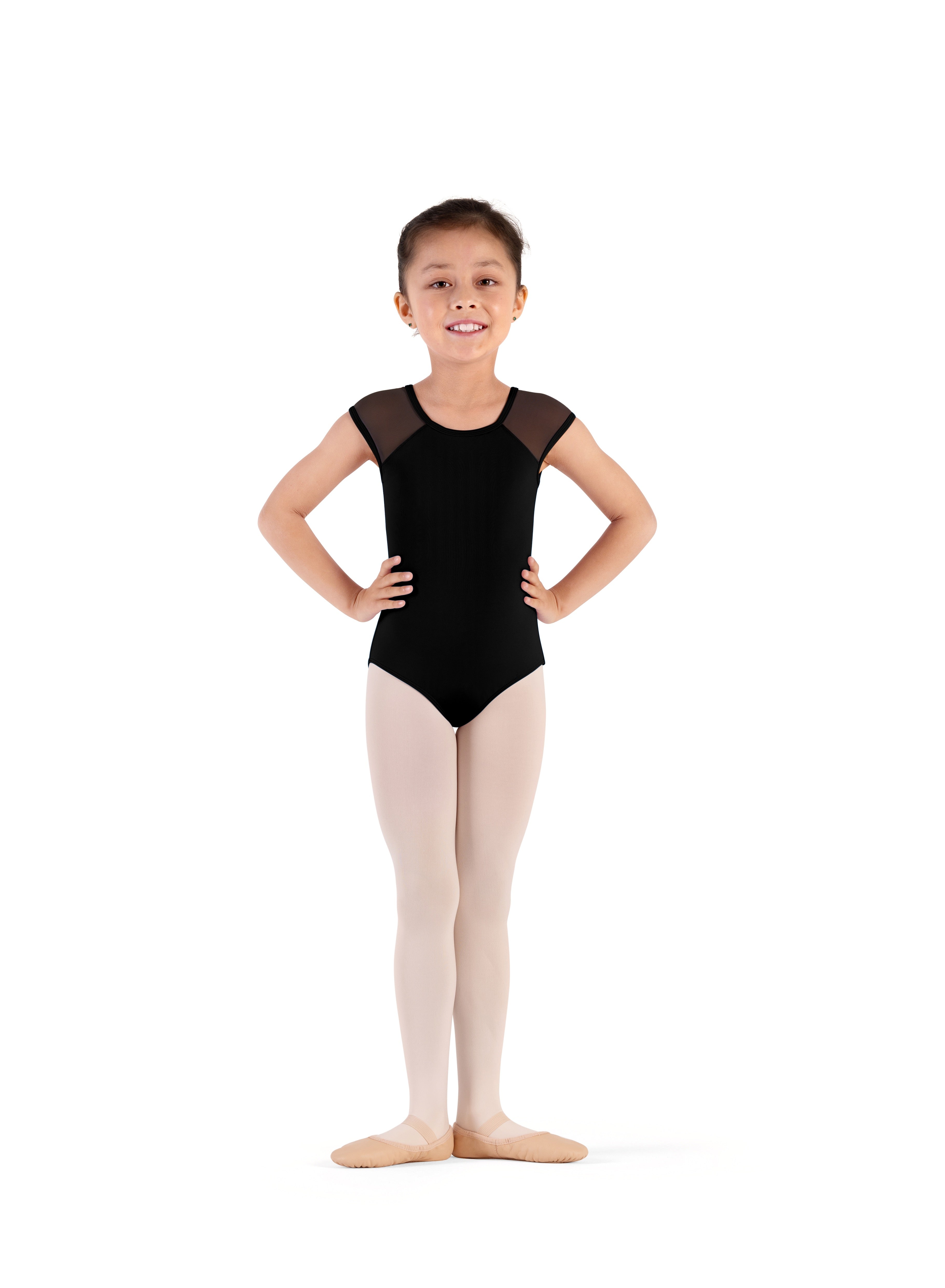 CL9282 Twist Cap Sleeve Leotard for Ballet & Dance - Stretchy Comfort Fit Gymnastics Leotard for Kids & Adults - Perfect for Ballet Class, Dance Practice & Performance