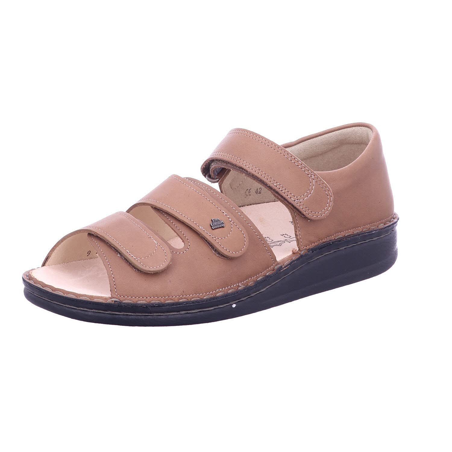 Finn Comfort Unisex Strappy Sandals with Adjustable Ankle Strap - Comfortable Walking Shoes for Men & Women - Perfect for Travel, Beach & Summer Outfits