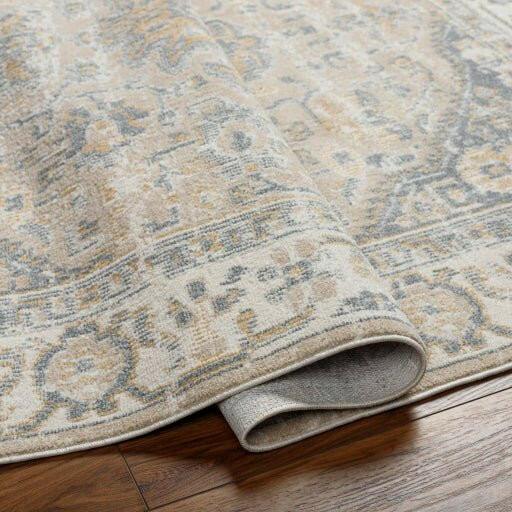 Premium Santana Rug 2307 - 5x8 Feet Soft Bohemian Area Rug for Living Room, Bedroom, Dining Room - Non-Slip & Easy to Clean Home Decor Carpet