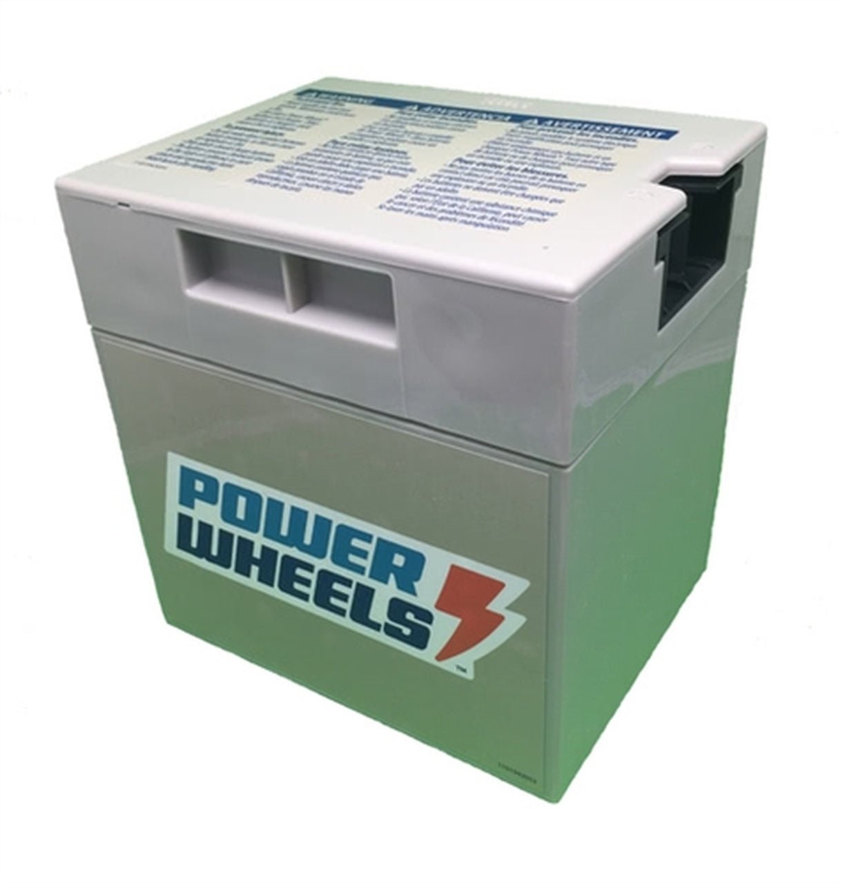 Power Wheels 12V Gray Replacement Battery - Compatible with Models 1001175653, 00801-0638 & 00801-1869 - Perfect for Kids Ride-On Cars & Toys - Long-Lasting Power for Outdoor Play