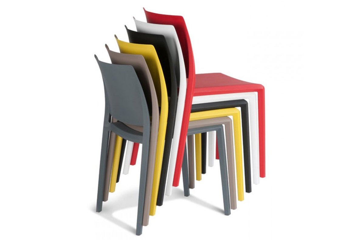 MS Hospitality Volto Side Chair - Modern Dining Chair for Restaurants, Cafes & Home - Comfortable & Stylish Seating Solution