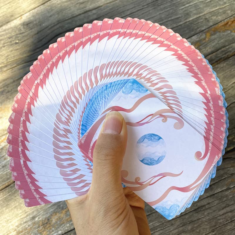 Huxuan Youmeng Premium Cardistry Playing Cards - Professional Poker Deck for Magic Tricks, Card Games & Flourishing - Perfect for Kids, Adults, Parties & Card Collectors - Ideal for Poker Nights, Magic Shows & Social Gatherings