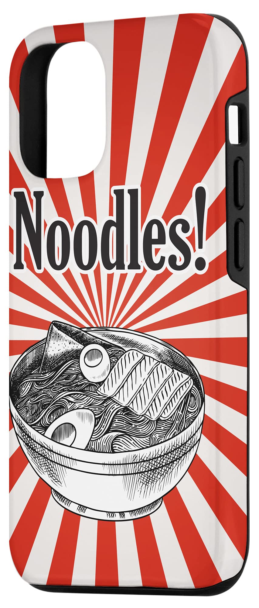 iPhone 12/12 Pro Case - Japanese Miso Ramen Anime Manga Sun Design | Stylish Protective Cover for Smartphones | Perfect for Anime Fans, Ramen Lovers & Unique Phone Accessories