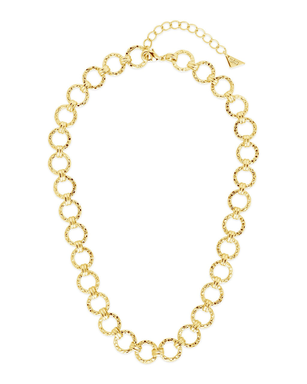 Molten Chain Necklace for Women - Trendy Layered Gold & Silver Statement Jewelry - Perfect for Date Night, Parties & Everyday Wear