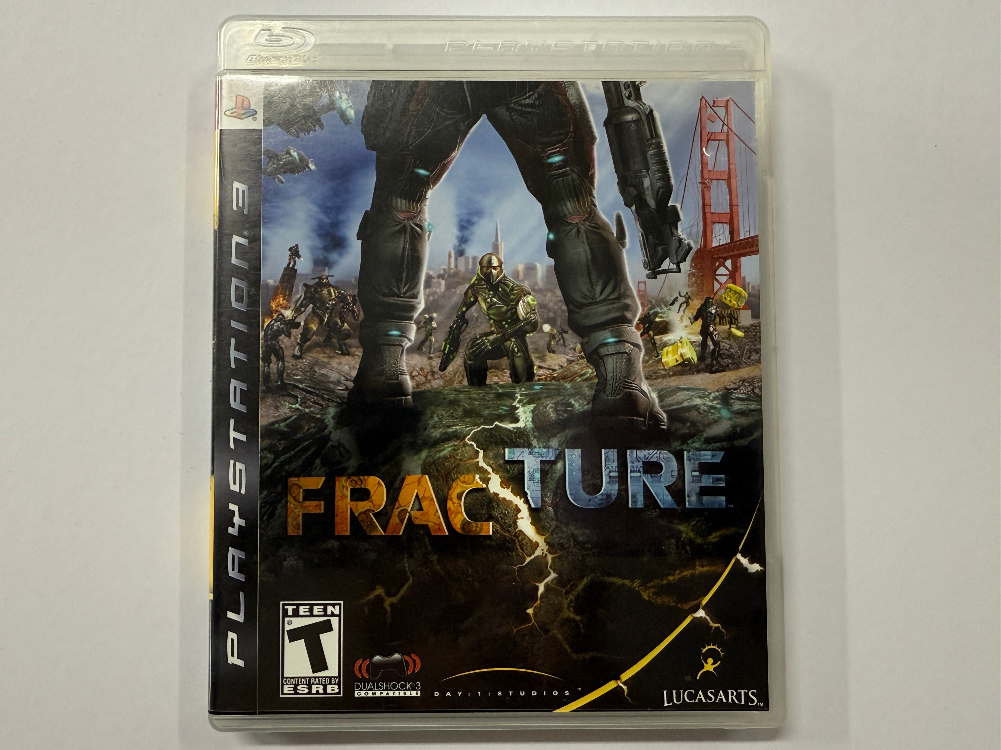 Fracture NTSC Complete Game in Original Case - Perfect for Retro Gaming Enthusiasts & Collectors