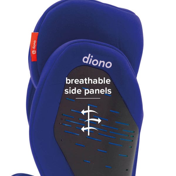 Diono Monterey 4 DXT Latch Booster Car Seat - High Back Booster for Kids 4-12 Years (Up to 120 lbs) | Side Impact Protection | Easy Installation | Perfect for School, Travel & Everyday Use