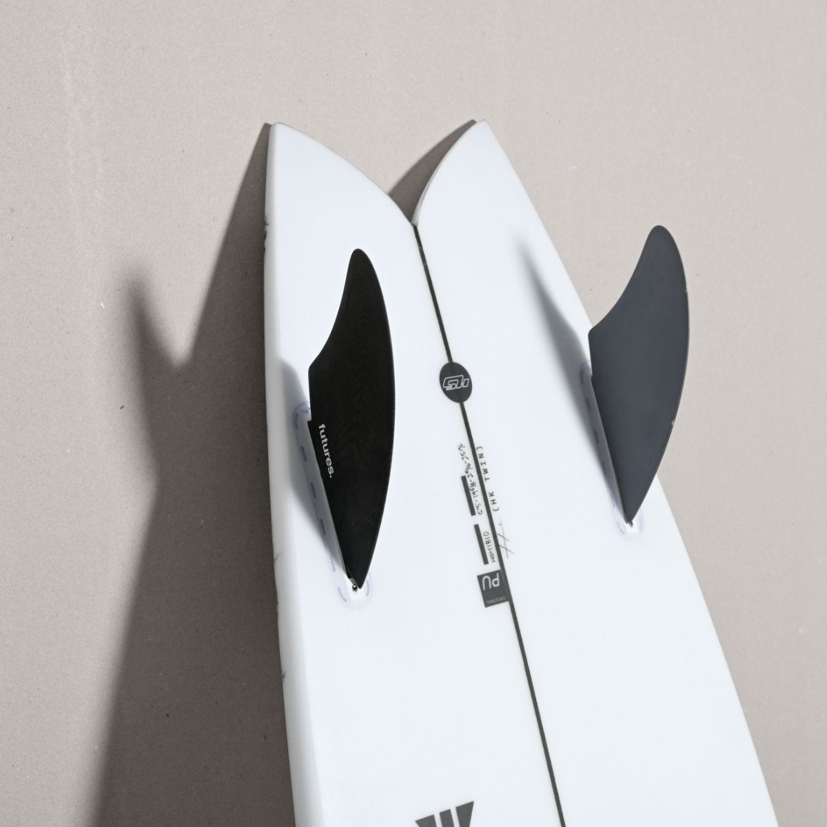 Haydenshapes Hypto Krypto Twin 6'6 Surfboard - High Performance PU Surfboard with Futures Twin Fin Set - Perfect for Small to Medium Waves and All-Around Surfing
