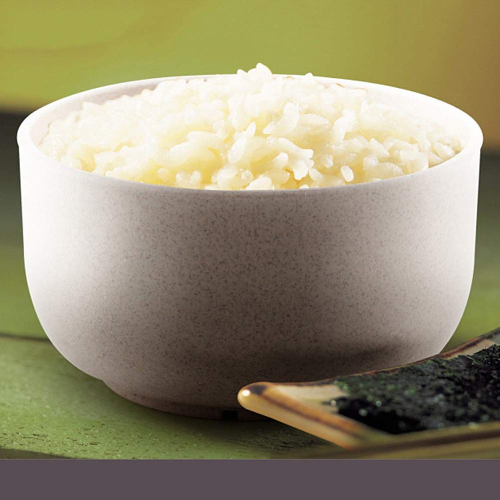 DOITOOL 6-Piece Wheat Straw Bowls Set for Kids - BPA-Free, Eco-Friendly, Durable Tableware - Perfect for Toddler Meals, School Lunches & Family Dining