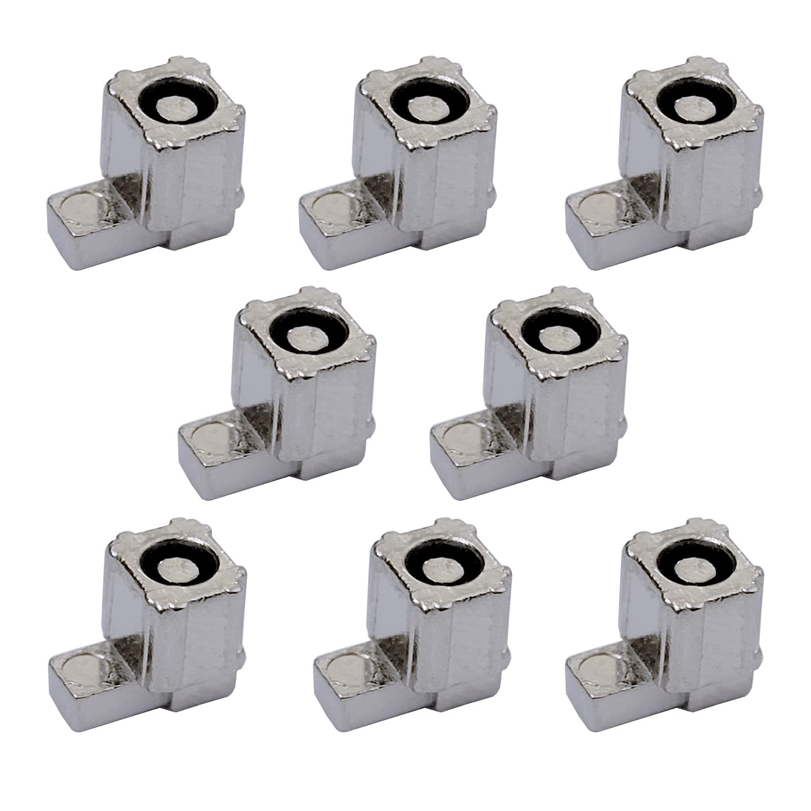 4 Pairs Left Right Slider Buckle Metal Lock Latch Bracket Controller Replacement Repair Parts for Nintendo Switch Joy-Con - Fix Loose or Broken Joy-Con for Gaming, DIY Repair & Accessories Upgrade