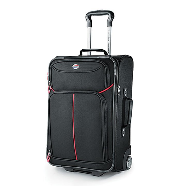 American Tourister Bonneville Expandable Upright Carry On Luggage - Lightweight Suitcase for Air Travel, Business Trips & Weekend Getaways | TSA Approved Spinner Wheels & Durable Polyester Shell