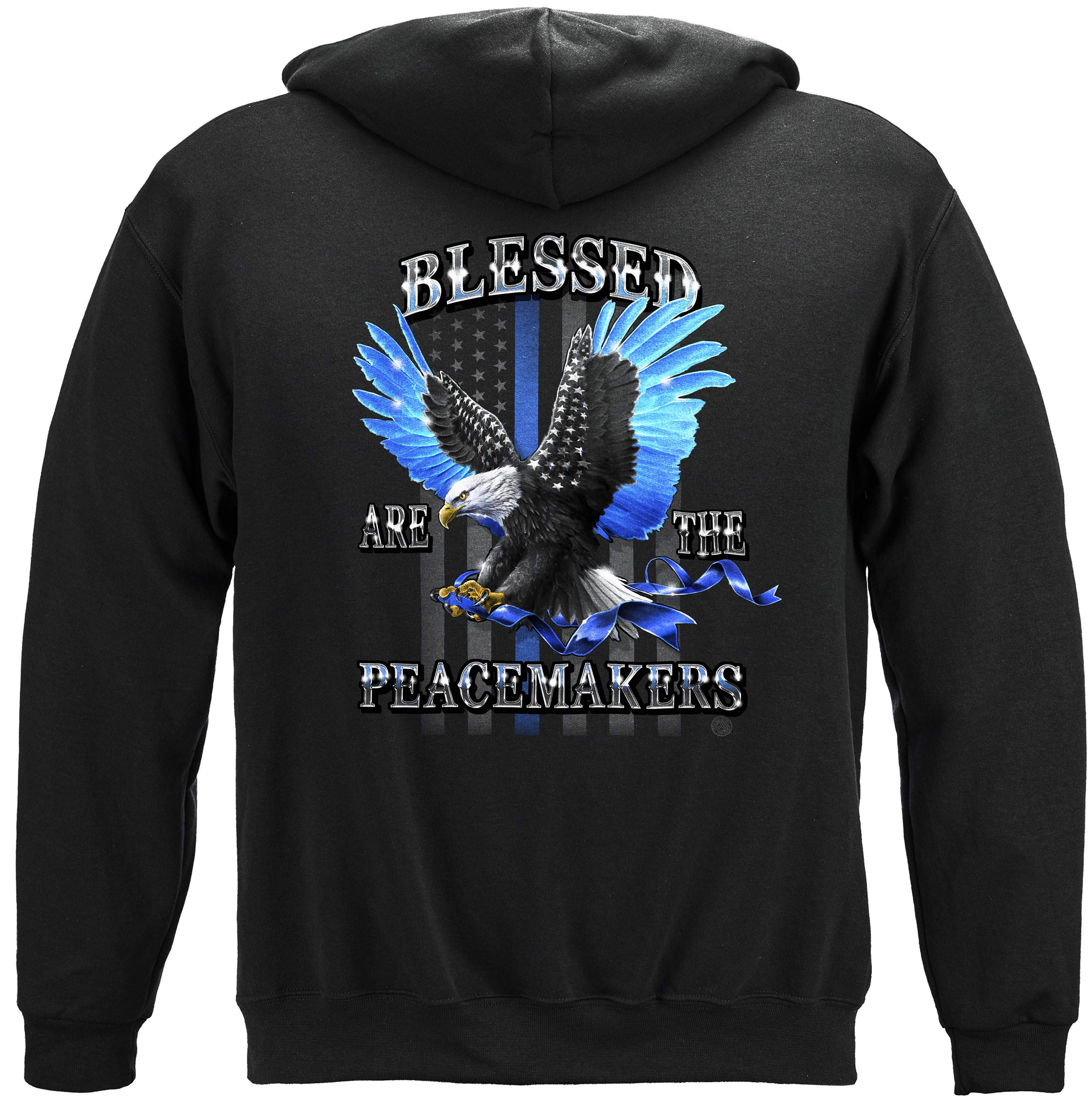Erazor Bits Law Enforcement Hoodies | Police Themed Cotton Jackets for Outdoor Patrols & Casual Wear