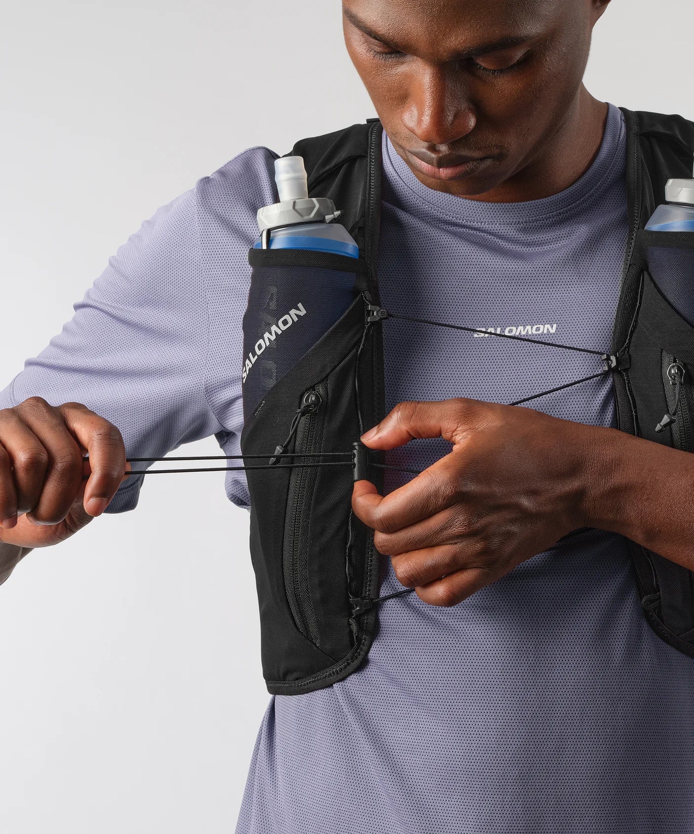 Adv Skin 12 Running Hydration Vest Set - Lightweight Breathable Marathon Gear for Trail Runners & Outdoor Enthusiasts - Perfect for Long Distance Training, Hiking & Adventure Races