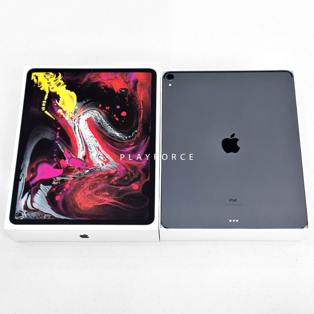 Apple iPad Pro 12.9-inch (3rd Generation) 64GB Wi-Fi Space Gray with AppleCare+ - Perfect for Graphic Design, Video Editing & Professional Work