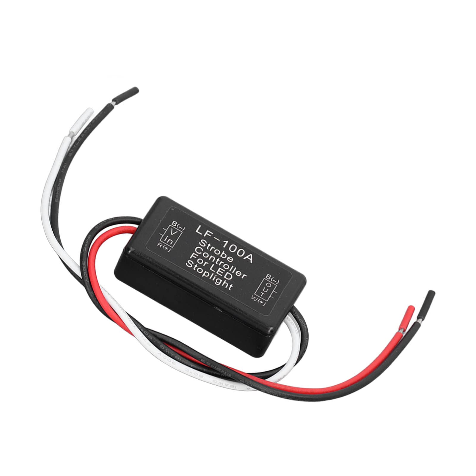 50W ABS Car Light Flash Module - Durable Brake Strobe Controller for Vehicles | High Stability LED Light Control for Trucks, Motorcycles & Emergency Vehicles