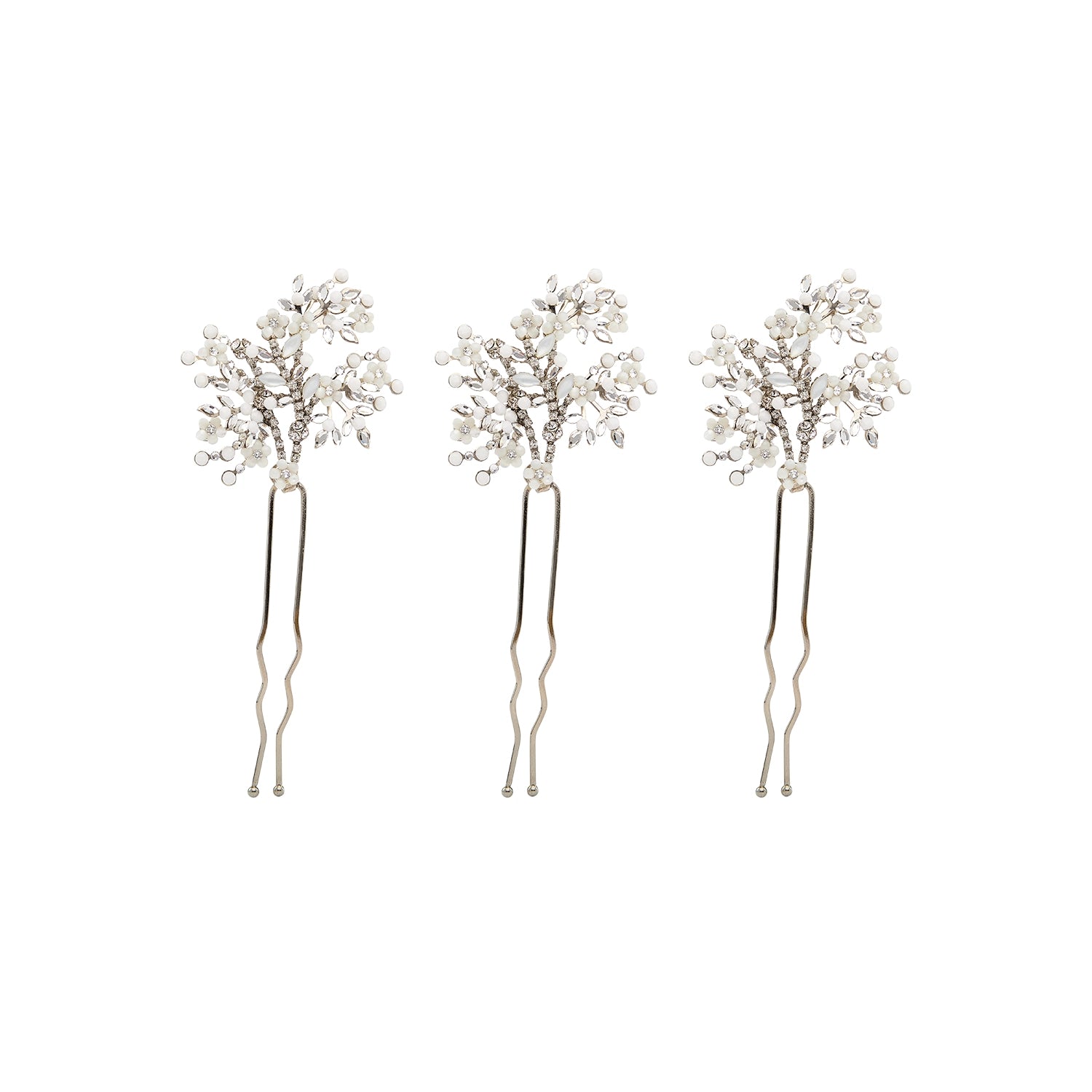 CATALEYA Hair Pins for Women - Elegant Hair Clips & Barrettes for Updos, Braids & Ponytails - Perfect for Weddings, Parties & Everyday Styling