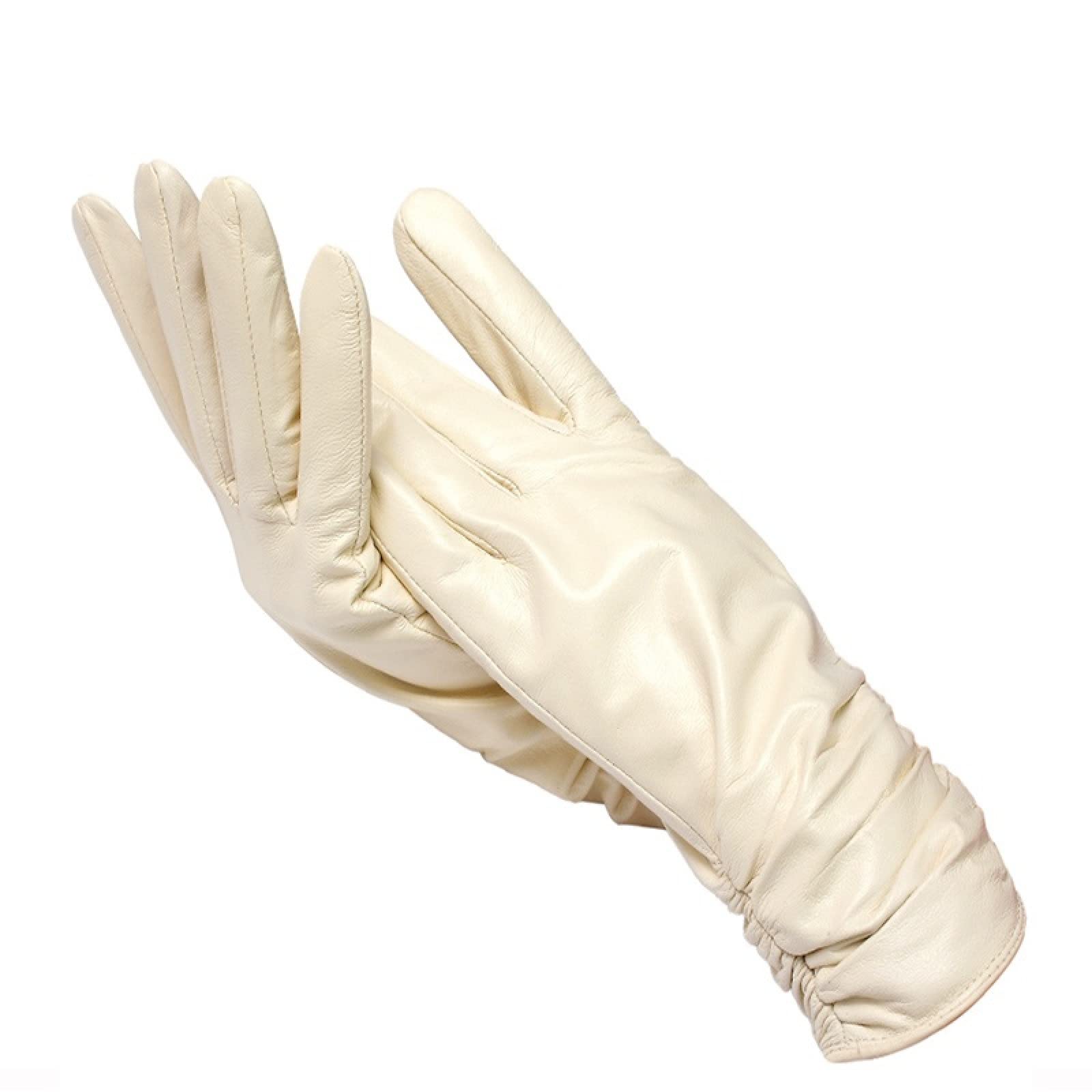 Women's Genuine Sheepskin Leather Gloves - Winter Warm Touchscreen Gloves for Driving, Outdoor Activities & Cold Weather Protection