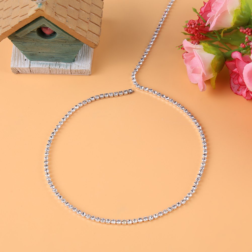 Rhinestone Chain for Sewing - Durable Metal Rhinestone Cup Chain for Clothing, Jewelry Making & Phone Case Decoration | DIY Fashion Accessories & Craft Projects