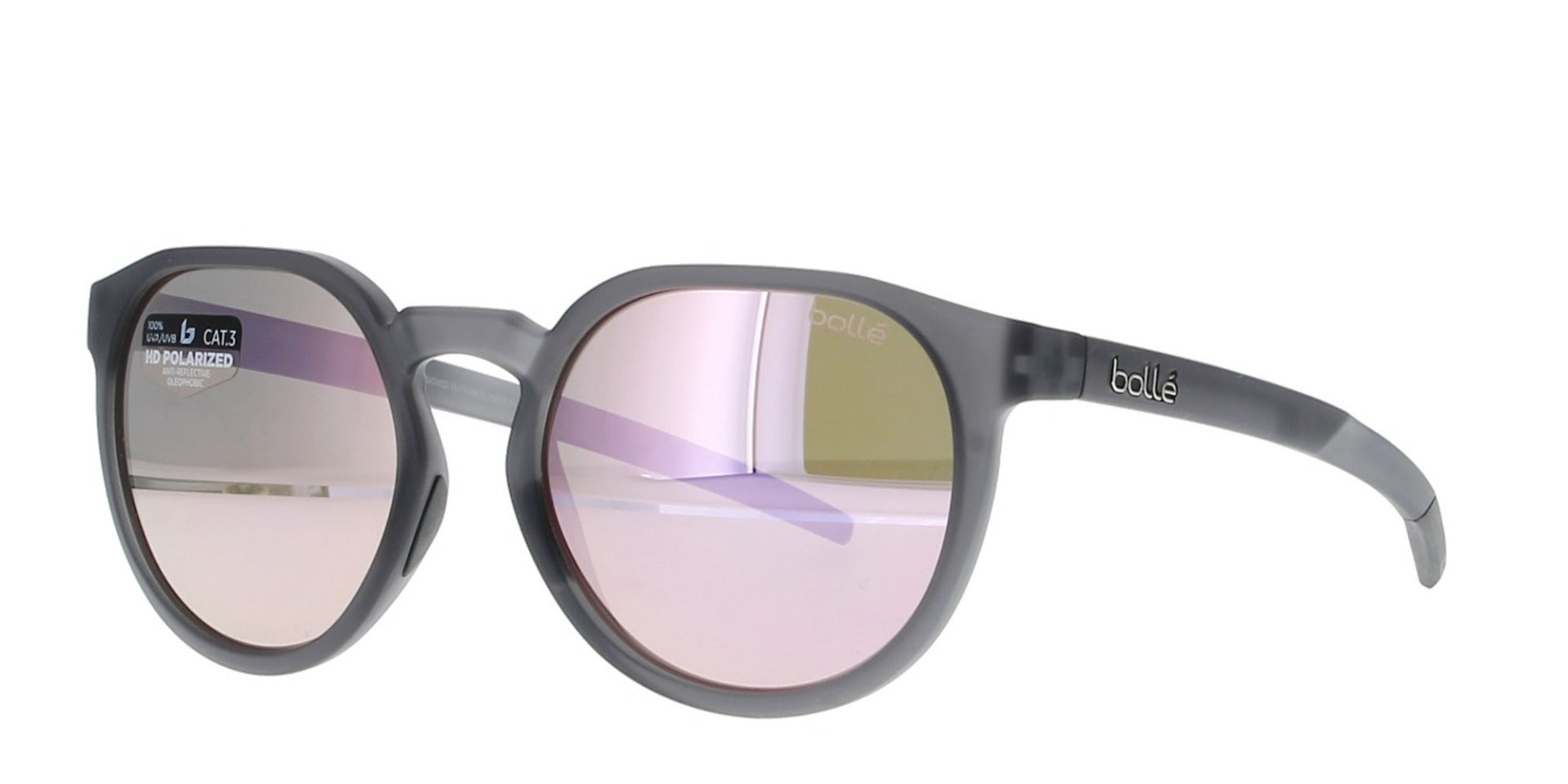 Bolle Merit Sunglasses - Polarized UV Protection for Men & Women - Stylish Outdoor Sports & Driving Shades for Running, Cycling, Hiking