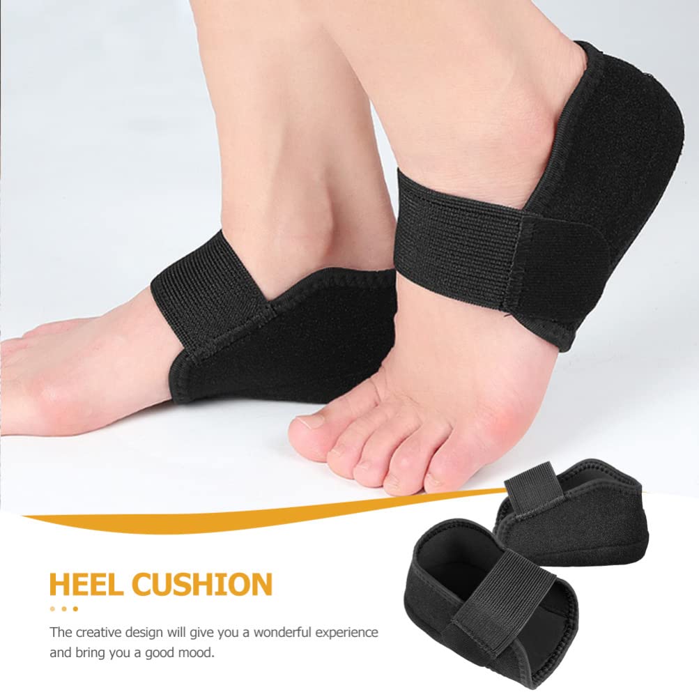 FOMIYES Gel Heel Protectors - 1 Pair Silicone Heel Cushions for Pain Relief & Shock Absorption | Comfortable Heel Pads for Shoes, Boots & High Heels | Perfect for Running, Walking & Everyday Wear
