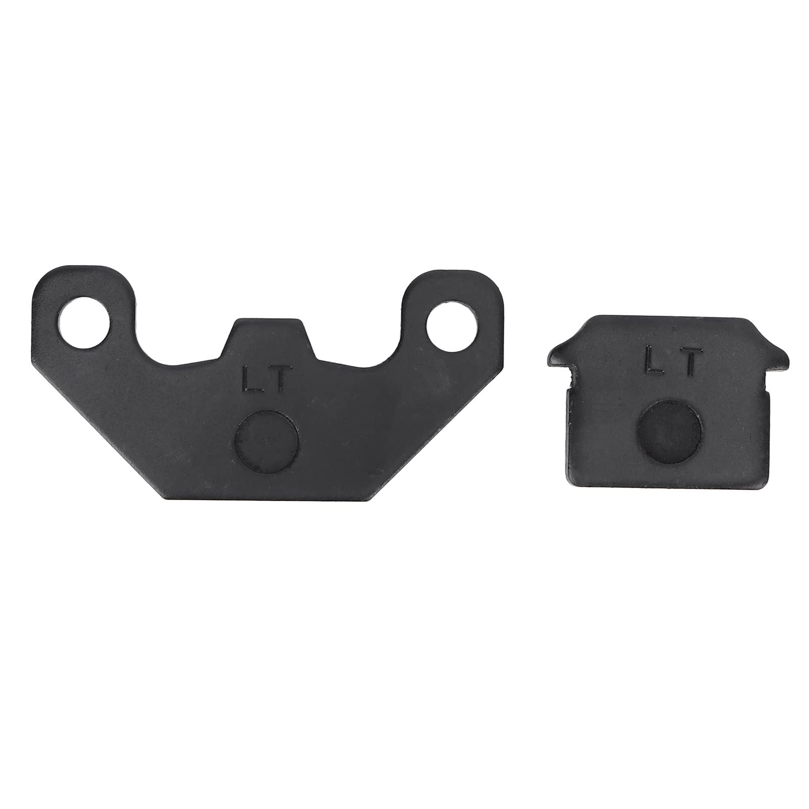 High-Performance Motorcycle Brake Pads 2Pcs Set - Front & Rear Iron Copper Brake Disc Shoes for ATV, Dirt Bikes & Quads - Durable Chinese Import Brake Shoe Set for Off-Road & Street Riding