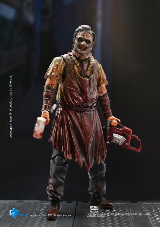 Texas Chainsaw Massacre (2003) Thomas Hewitt 1/18 Scale Collectible Figure - PX Previews Exclusive Slaughter Version | Horror Movie Merchandise for Display & Fan Collections
