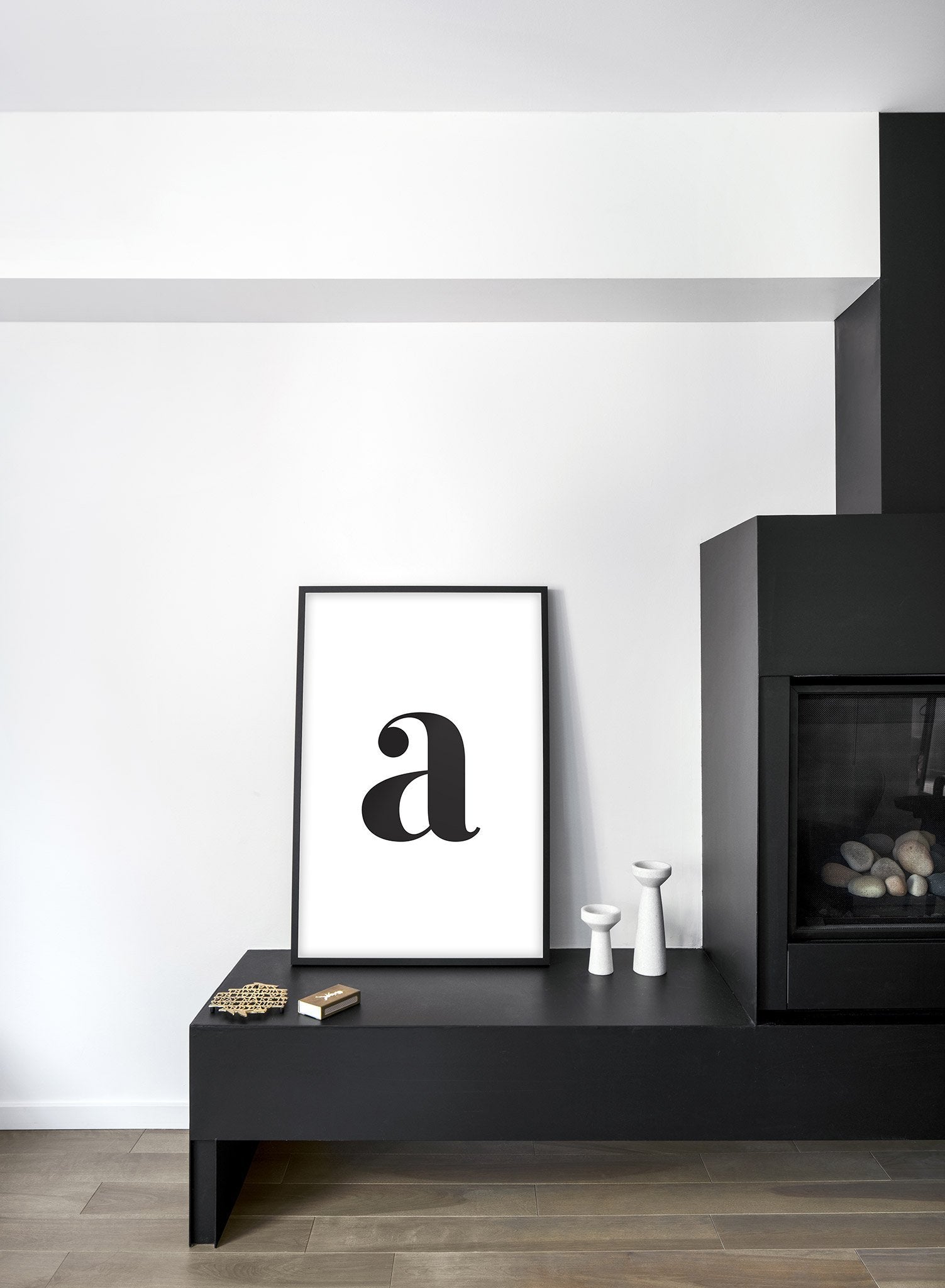 Lowercase Letter A Poster - Educational Alphabet Wall Art for Kids' Rooms, Classrooms & Nursery Decor
