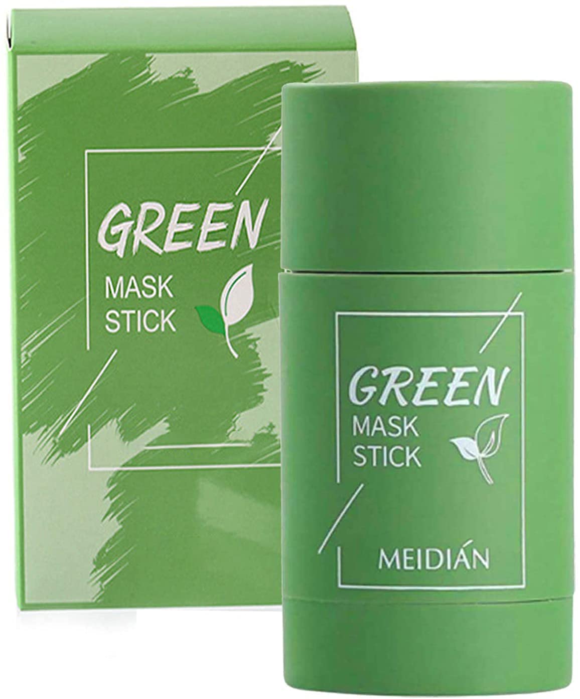 Green Tea Cleansing Face Mask Stick - Blackhead Remover, Oil Control & Pore Minimizer for Acne-Prone Skin - Anti-Aging & Moisturizing Treatment (40g) - Perfect for Daily Skincare Routine & Travel-Friendly Beauty Essential