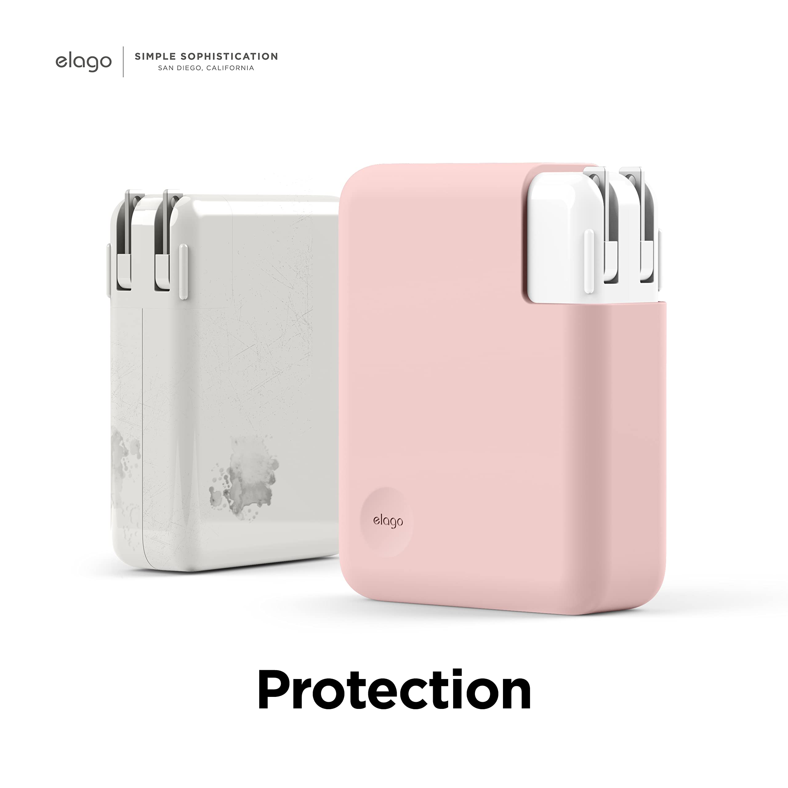 elago MacBook Charger Cover - Compatible with 140W USB-C Power Adapter for MacBook Pro 16