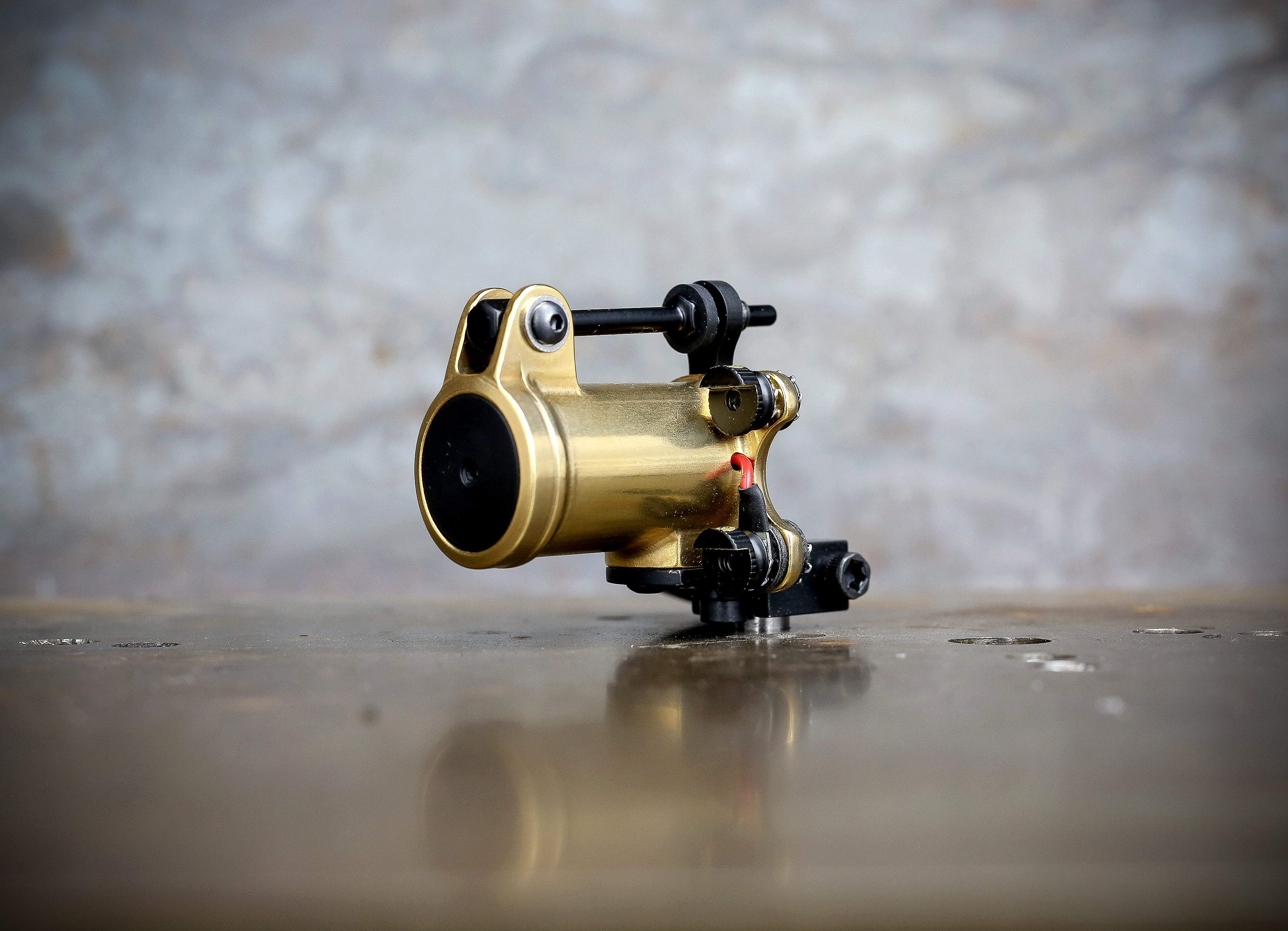 Joshua Bowers SC Bobber 24k Gold Motorcycle Handlebar Grips - Premium Comfort for Cruiser & Chopper Bikes - Perfect for Long Rides & Custom Builds