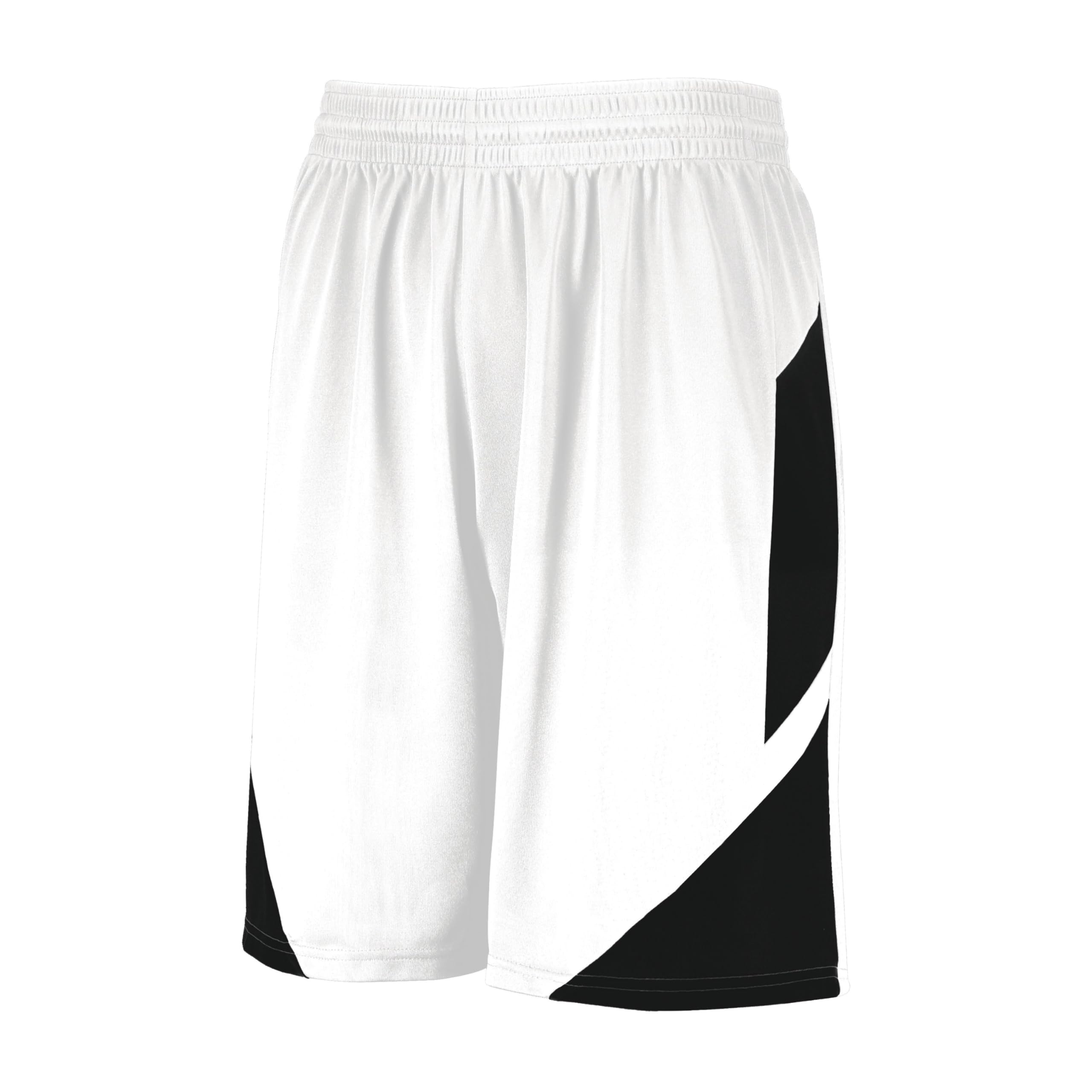 **Augusta Sportswear Step-Back Basketball Shorts for Men - Breathable Mesh Gym Shorts with Pockets - Perfect for Basketball, Running & Casual Wear**