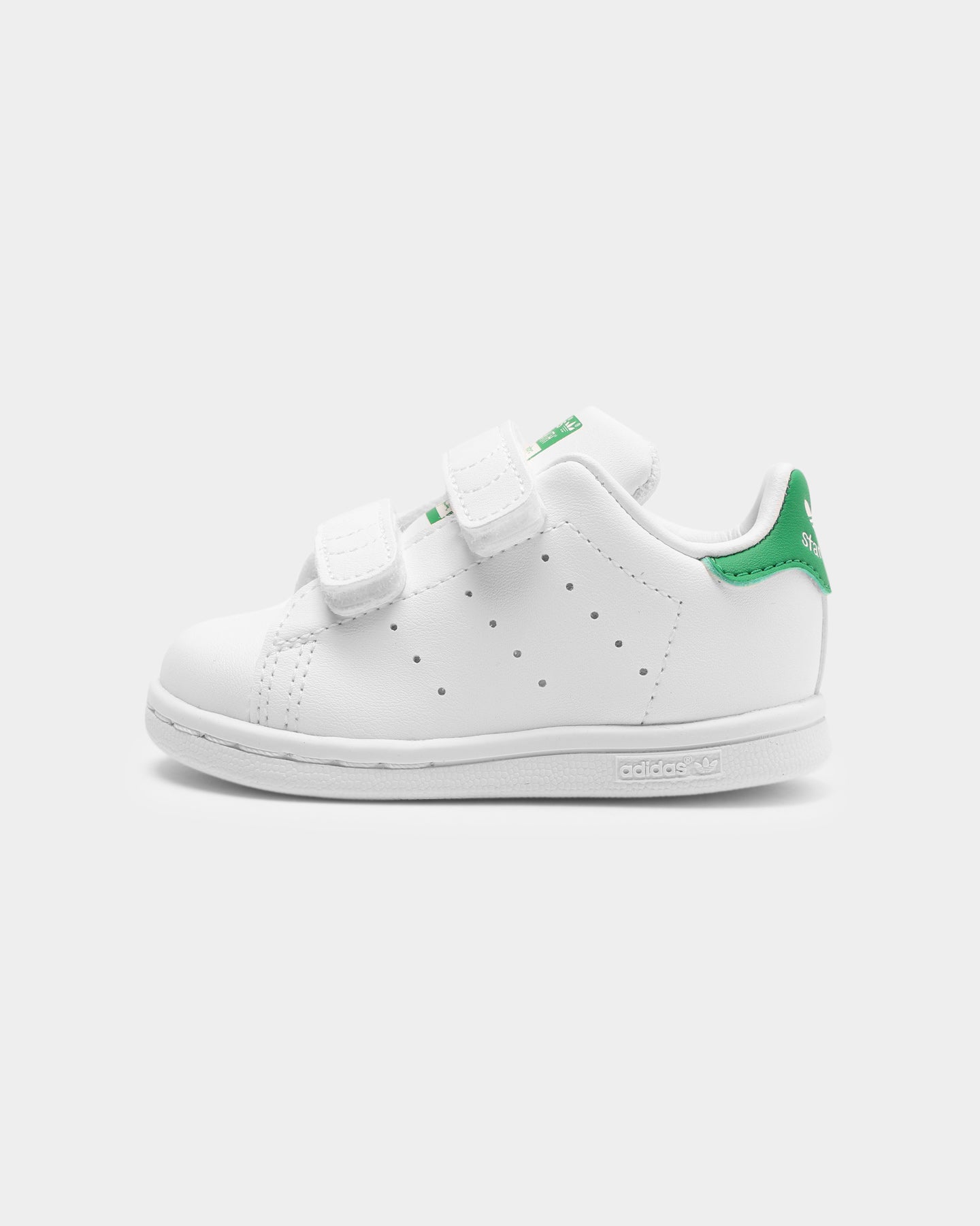 Adidas Stan Smith Kids Sneakers - Cloud White & Green | Comfortable & Stylish Toddler Shoes for Playground, School & Everyday Wear