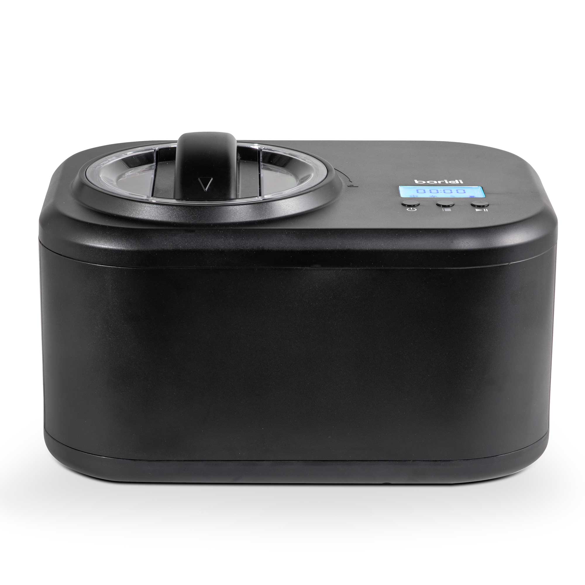 Baridi 1L Commercial Ice Cream Maker with Fast Freeze Compressor - Perfect for Home Kitchens, Dessert Shops & Cafes - DH238